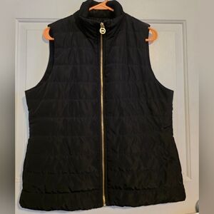 Michael Kors Black Puffer Vest